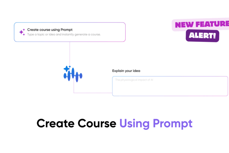 Introducing: Create Course Using Prompt 