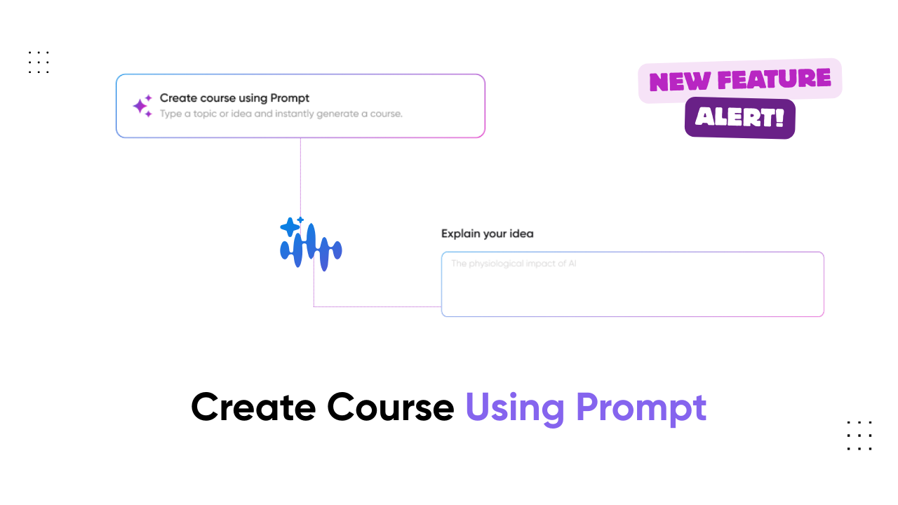 Create Course using prompt