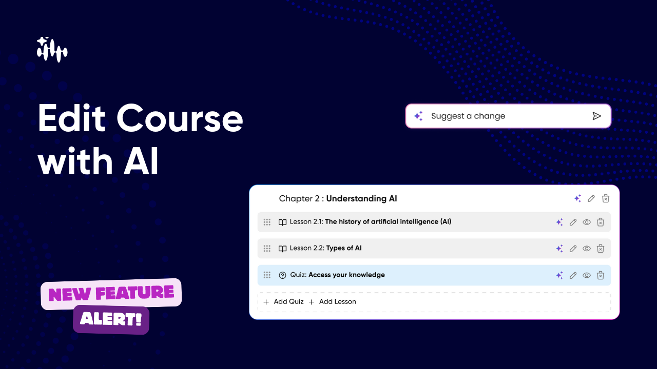 Edit Course with AI