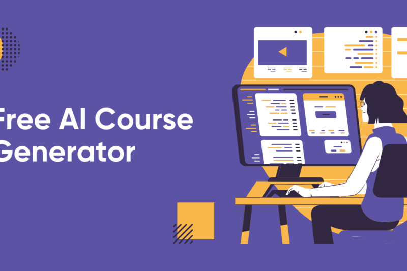 Free AI Course Generator: The Future of Smarter, Faster Learning Design