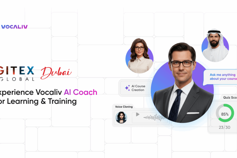 Gitex Dubai 2025: Experience Vocaliv AI Coach for Learning & Training