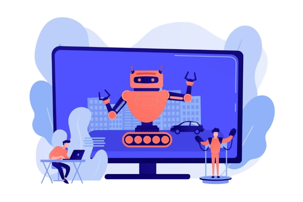 What are some successful examples of AI being used in course development?