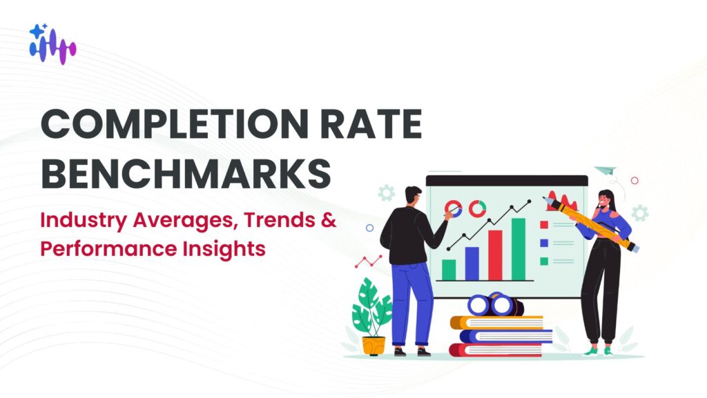 Course completion rate benchmarks by industry