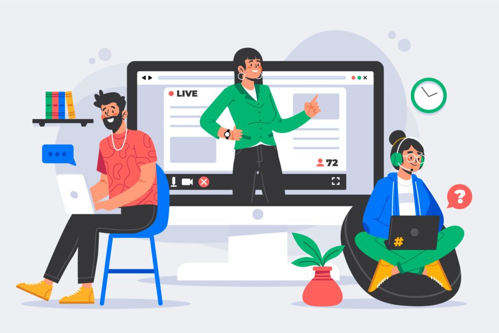 AI voice cloning for course narration