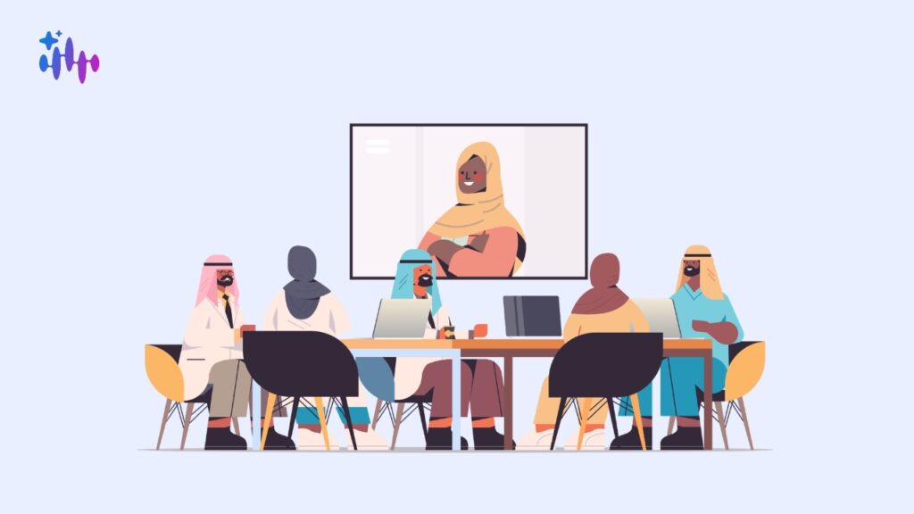 Arabic corporate training platform